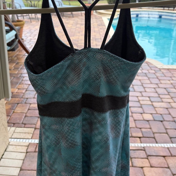 Soybu Yoga Dress Sz XS Athletic Stretch  Sporty Tennis Pickleball Golf Blue Teal - Picture 15 of 16